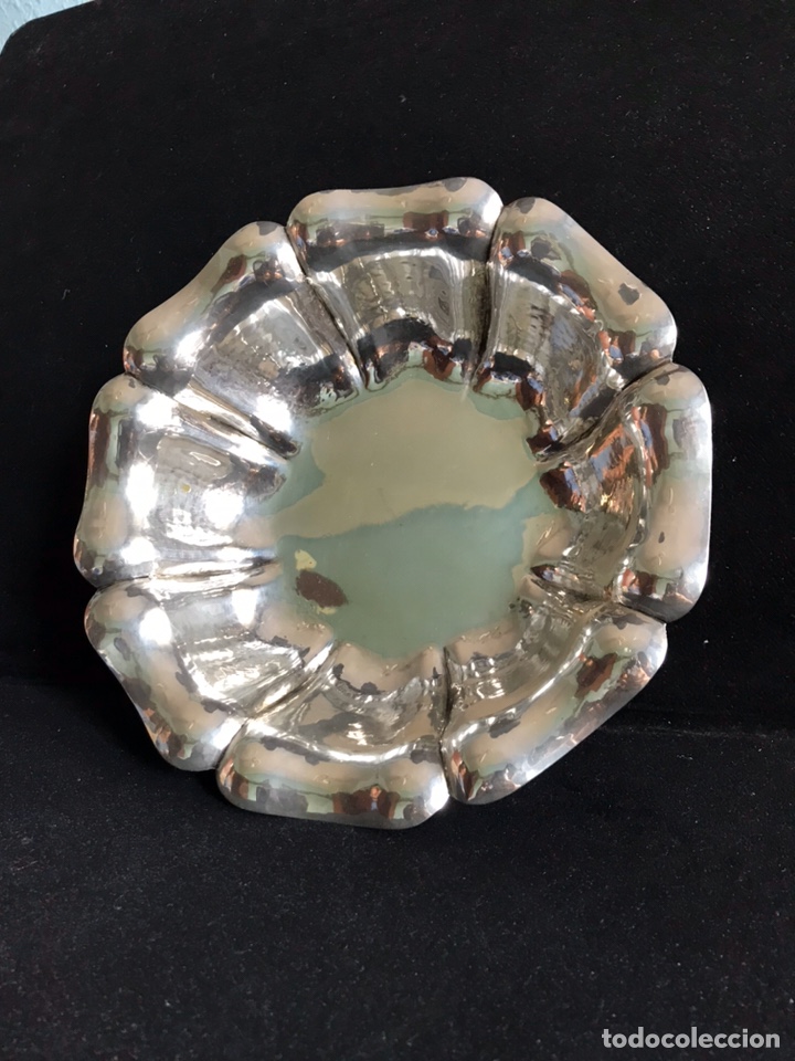 Antiquit&auml;ten: Gran centro de mesa Plata 800 realizado a mano