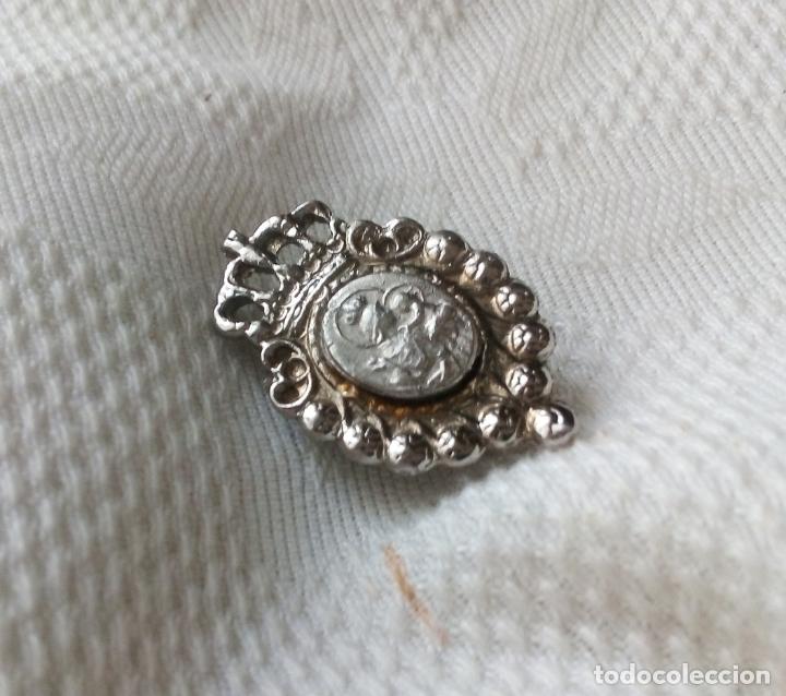 Antig&uuml;edades: BROCHE VIRGEN DEL ROSARIO. - Foto 3