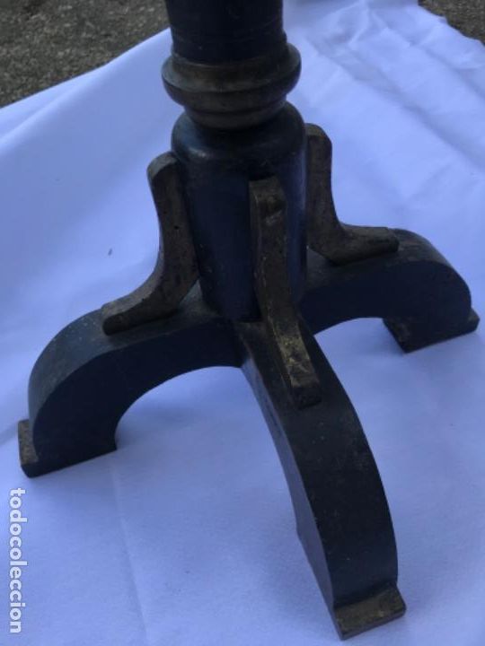 Antig&uuml;edades: Velon policromado o candelabro - Foto 2