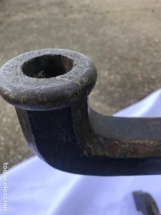 Antig&uuml;edades: Velon policromado o candelabro - Foto 3