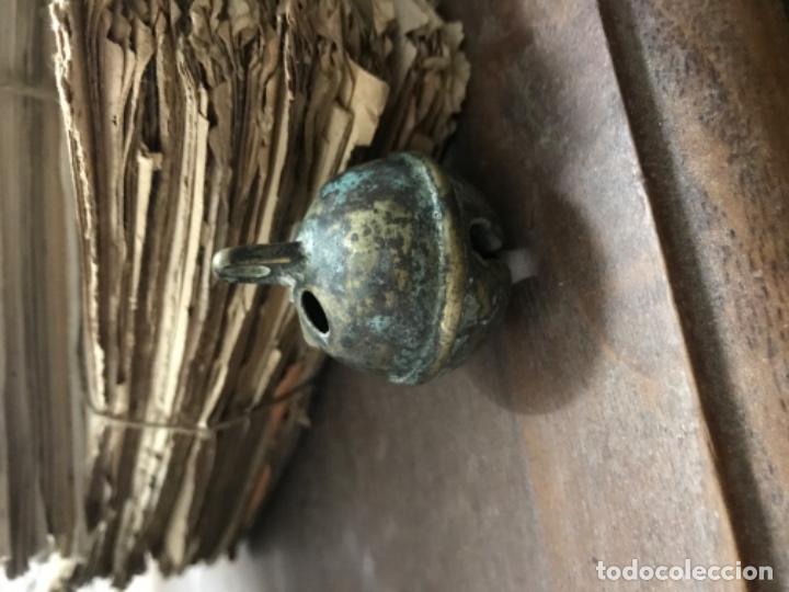 Antig&uuml;edades: Cascabel bronce - Foto 2