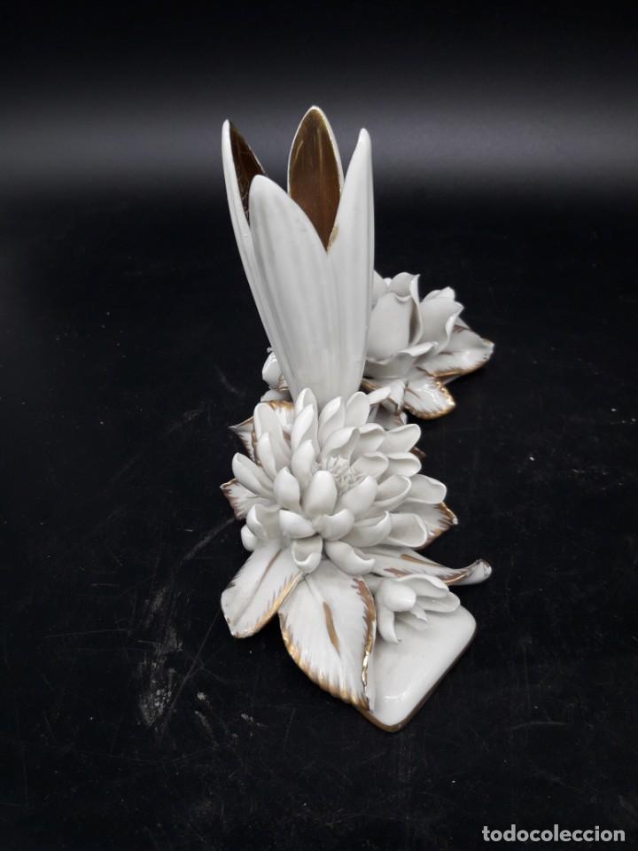 Antig&uuml;edades: Florero porcelana - Foto 2
