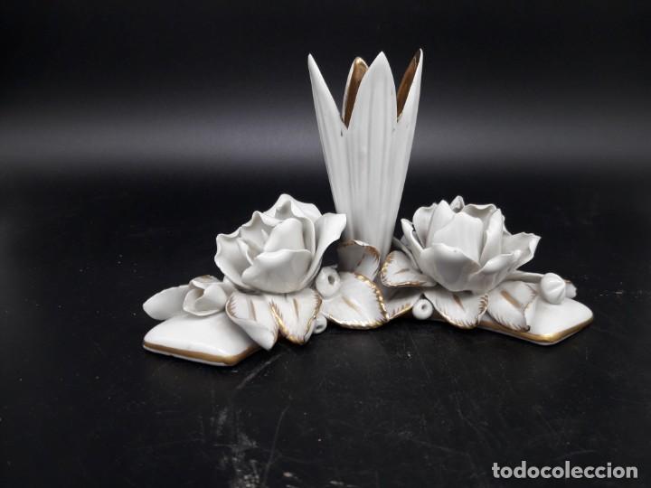 Antig&uuml;edades: Florero porcelana - Foto 1