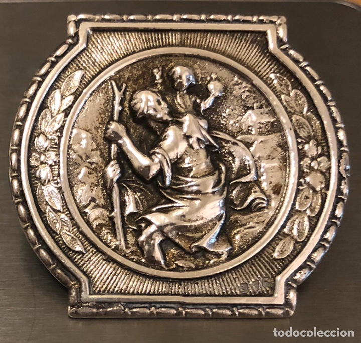 Antig&uuml;edades: Placa San Crist&oacute;bal - Foto 1
