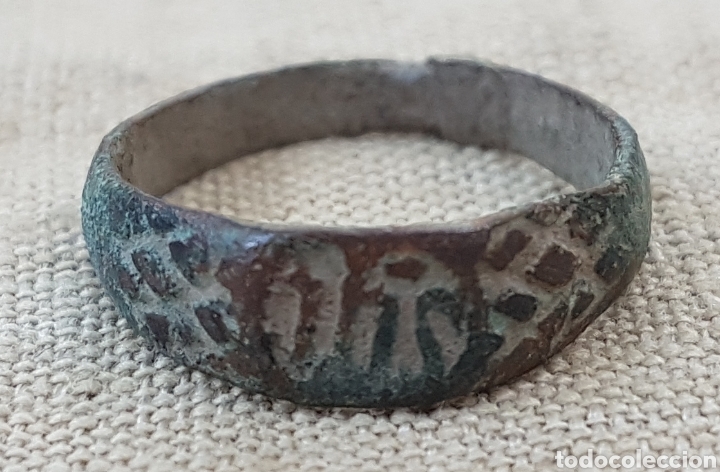 Antig&uuml;edades: Antiguo anillo religioso IHS - Foto 1