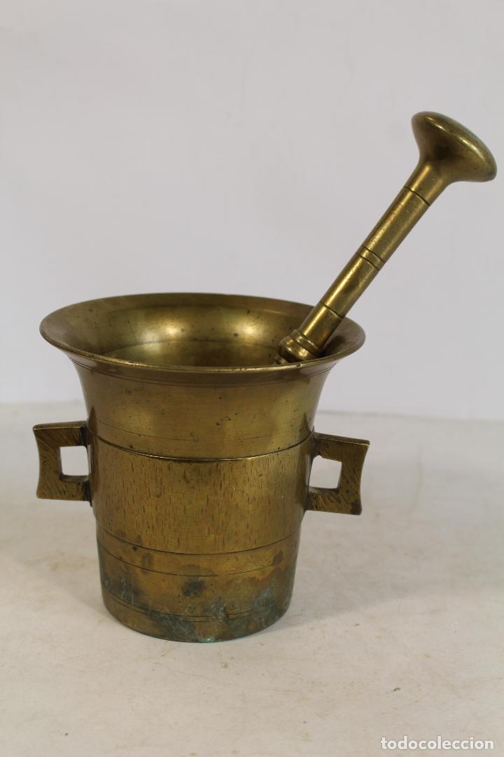 Antig&uuml;edades: ANTIGUO ALMIREZ DE BRONCE, DE DOBLE MAZA - Foto 4