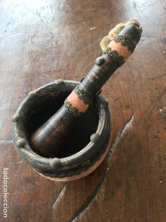 Antig&uuml;edades: Almirez decorativo - Foto 1