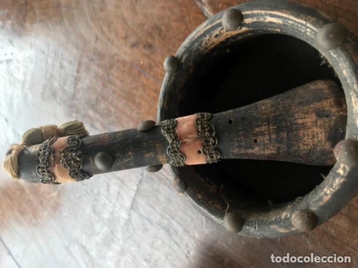 Antig&uuml;edades: Almirez decorativo - Foto 5