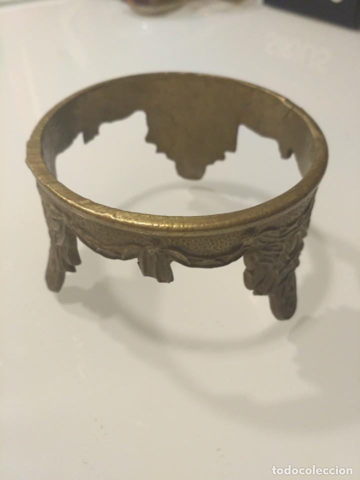 Antig&uuml;edades: Brasero antiguo de bronce - Foto 1
