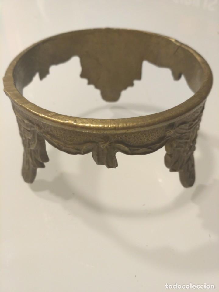 Antig&uuml;edades: Brasero antiguo de bronce - Foto 3