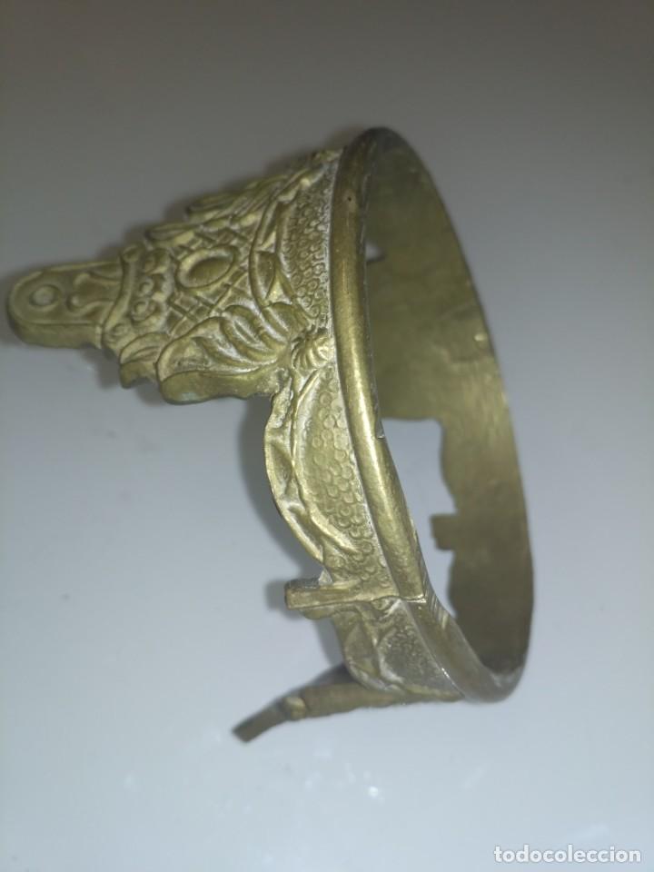 Antig&uuml;edades: Brasero antiguo de bronce - Foto 7
