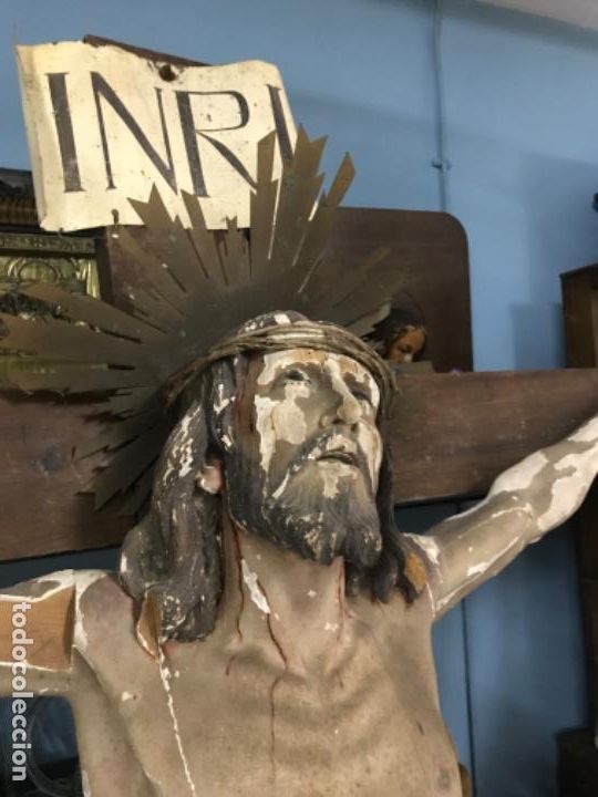 Antig&uuml;edades: Cristo crucificado - Foto 1