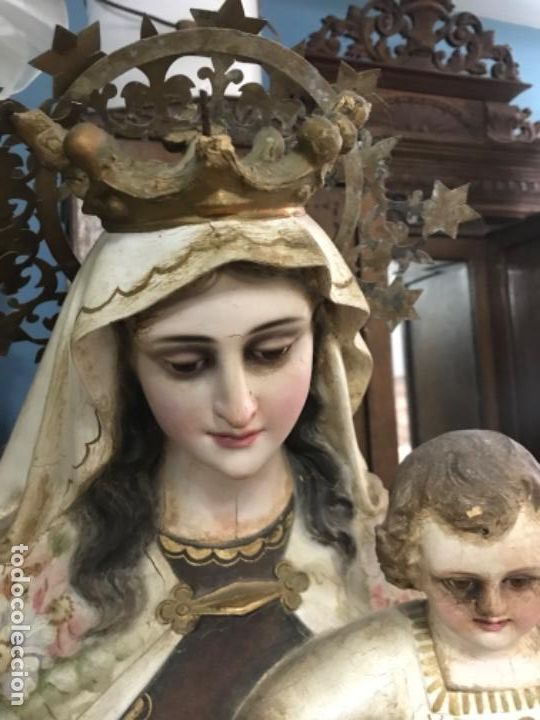 Antig&uuml;edades: Virgen del Carmen - Foto 1