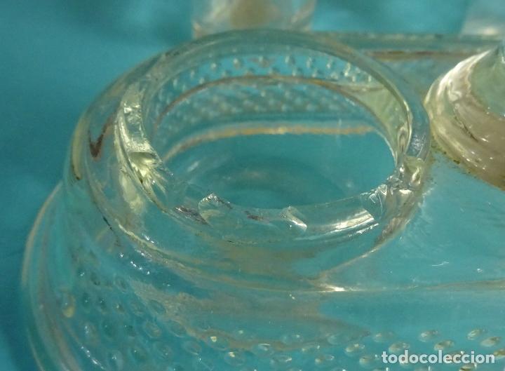 Antig&uuml;edades: VINAGRERA DE CRISTAL PRENSADO - Foto 6