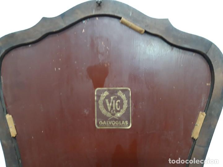 Antig&uuml;edades: Antiguo espejo viselado. - Foto 4