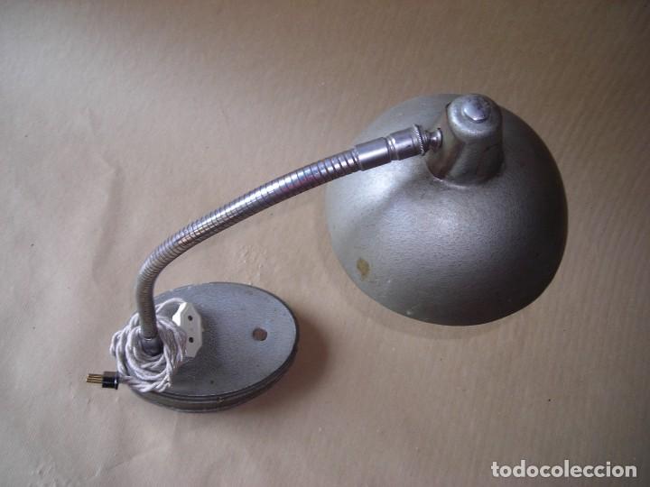 Antig&uuml;edades: lampara aluminio oficina - Foto 1