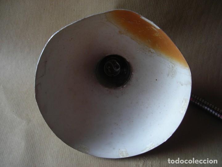 Antig&uuml;edades: lampara aluminio oficina - Foto 4