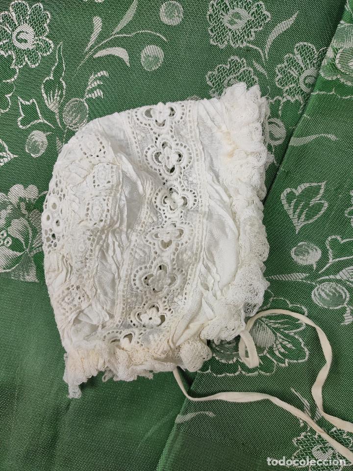 Antig&uuml;edades: Antiguo gorrito de ni&ntilde;o - Foto 2