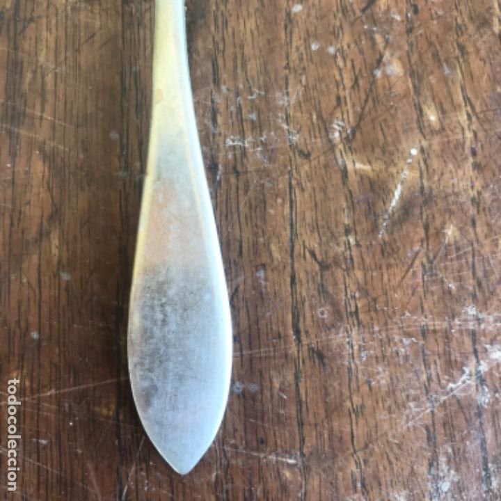 Antig&uuml;edades: Cucharilla alpaca - Foto 2