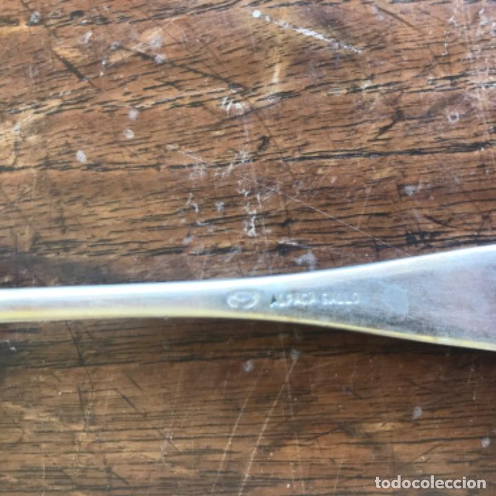 Antig&uuml;edades: Cucharilla alpaca - Foto 3