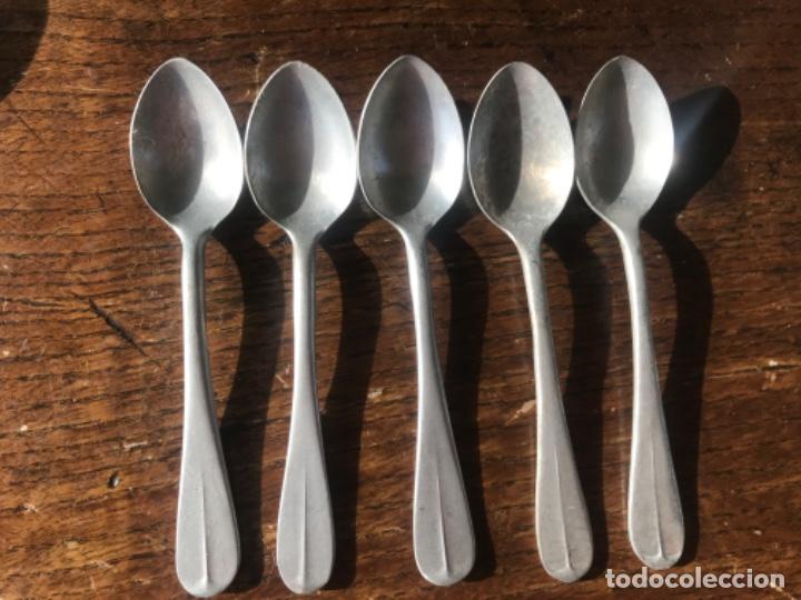 Antig&uuml;edades: Cucharillas aluminio - Foto 1