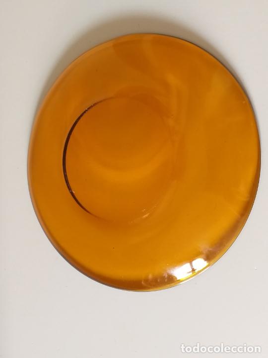 Antig&uuml;edades: Plato de postre. Marca DURALEX. 17 cm de di&aacute;metro - Foto 4