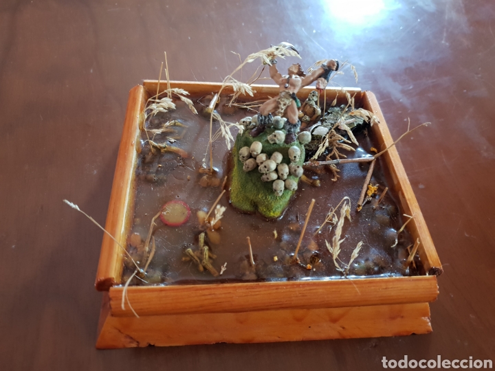 Antiquit&eacute;s: Diorama guerrero antiguo o maqueta
