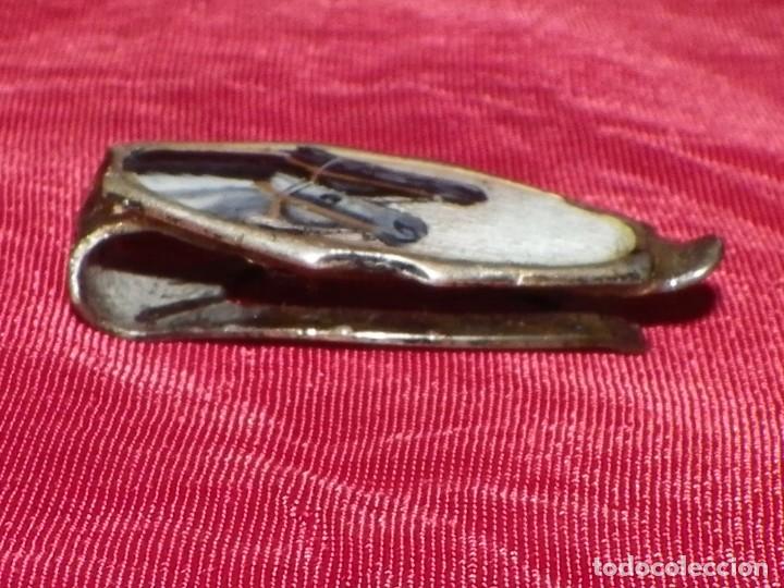 Antig&uuml;edades: Pinza billetera caballos esmalte y plata - Foto 13