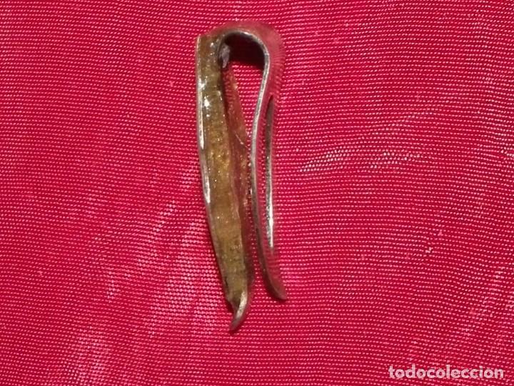 Antig&uuml;edades: Pinza billetera caballos esmalte y plata - Foto 17