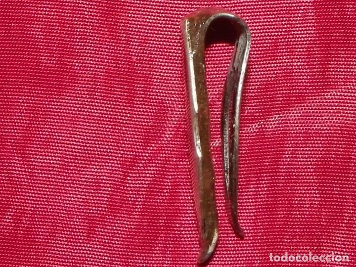Antig&uuml;edades: Pinza billetera caballos esmalte y plata - Foto 18