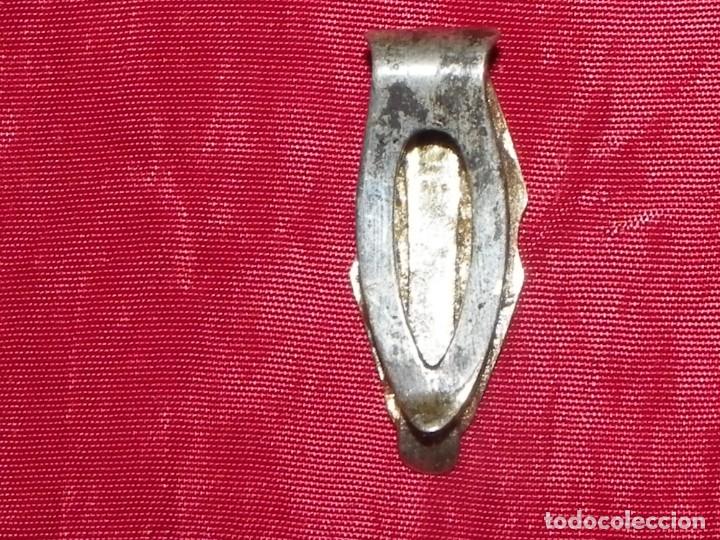 Antig&uuml;edades: Pinza billetera caballos esmalte y plata - Foto 19