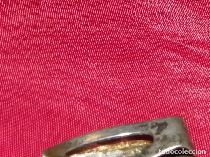 Antig&uuml;edades: Pinza billetera caballos esmalte y plata - Foto 20
