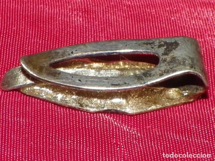Antig&uuml;edades: Pinza billetera caballos esmalte y plata - Foto 21