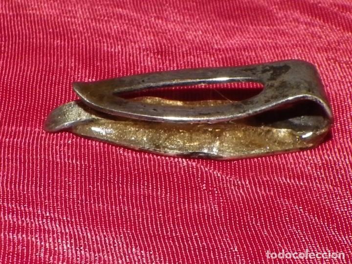 Antig&uuml;edades: Pinza billetera caballos esmalte y plata - Foto 22