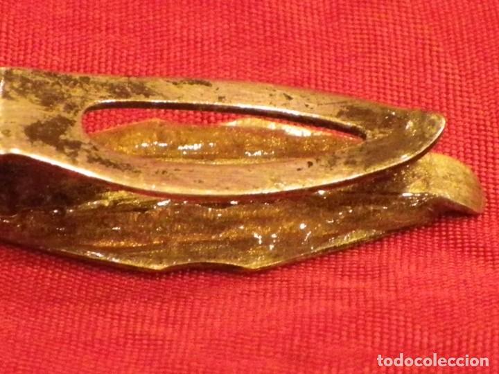 Antig&uuml;edades: Pinza billetera caballos esmalte y plata - Foto 28