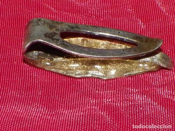 Antig&uuml;edades: Pinza billetera caballos esmalte y plata - Foto 29