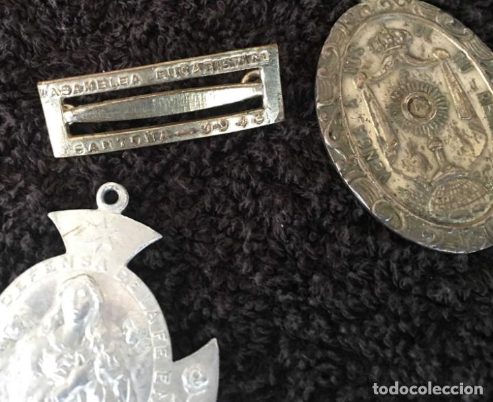 Antig&uuml;edades: Medallas Religiosas y prendedor - Foto 3