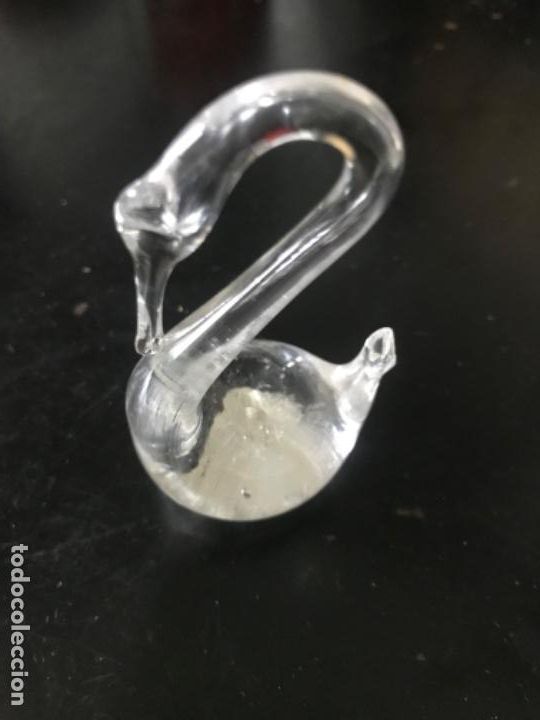 Antig&uuml;edades: Cisne cristal - Foto 2