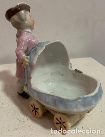 Antig&uuml;edades: Pareja de figuras de porcelanas - Foto 4
