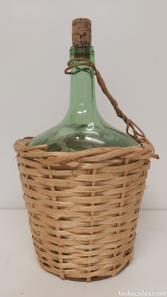 Antig&uuml;edades: Botella garrafa cristal 2 litros - Foto 1