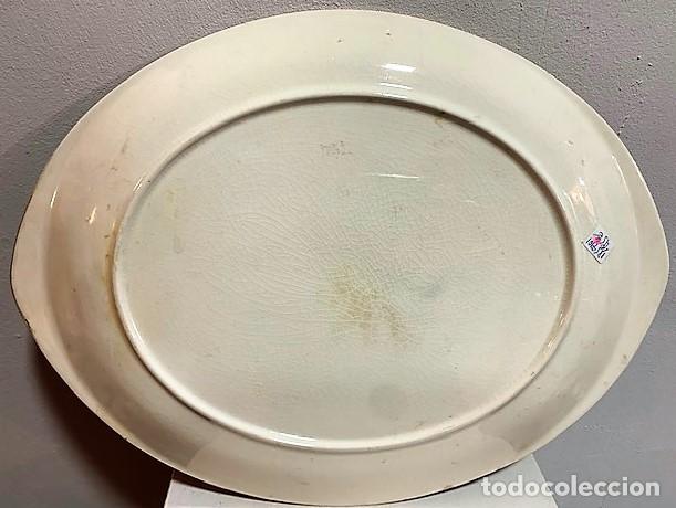 Antig&uuml;edades: Bandeja de porcelana. - Foto 2