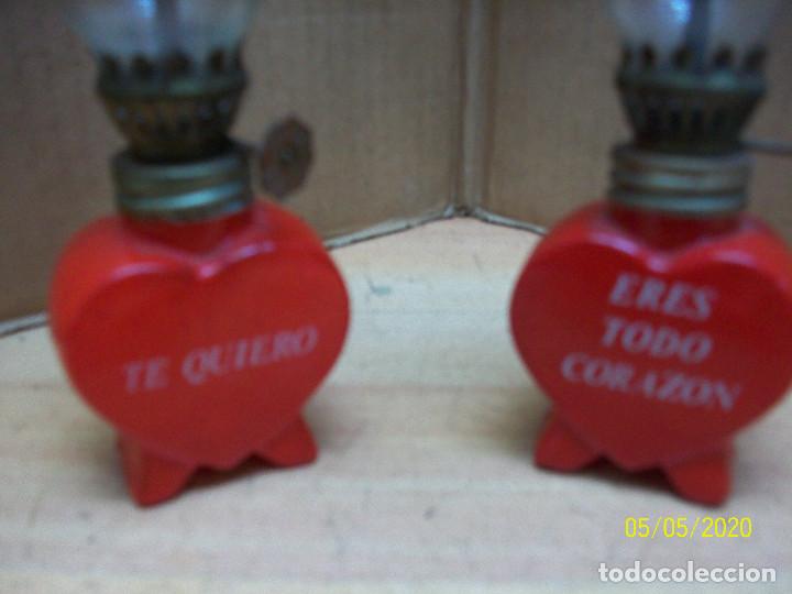 Antig&uuml;edades: PAREJA DE QUINQUES - Foto 2