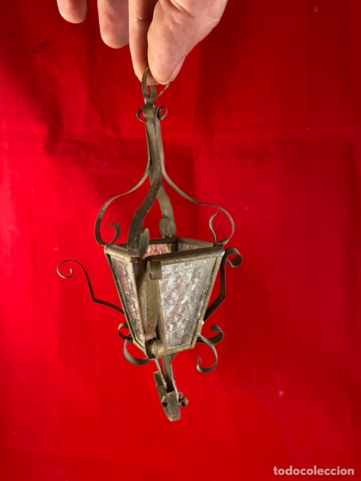 Antig&uuml;edades: Peque&ntilde;a l&aacute;mpara de altar - Foto 1