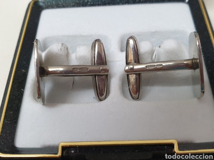 Antig&uuml;edades: Gemelos de plata 925 contrastada - Foto 4
