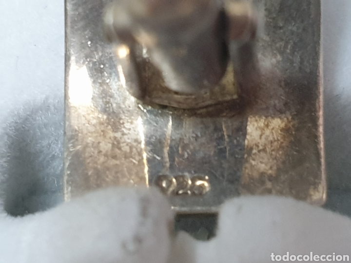 Antig&uuml;edades: Gemelos de plata 925 contrastada - Foto 5