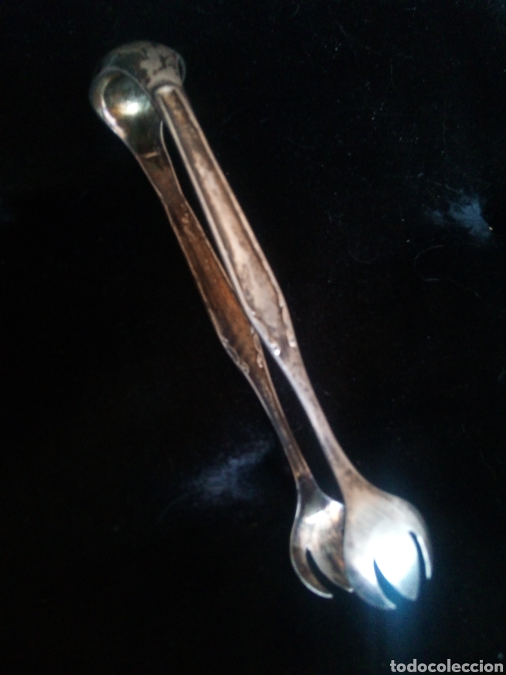 Antig&uuml;edades: Antiguas pinzas de az&uacute;car plata - Foto 7