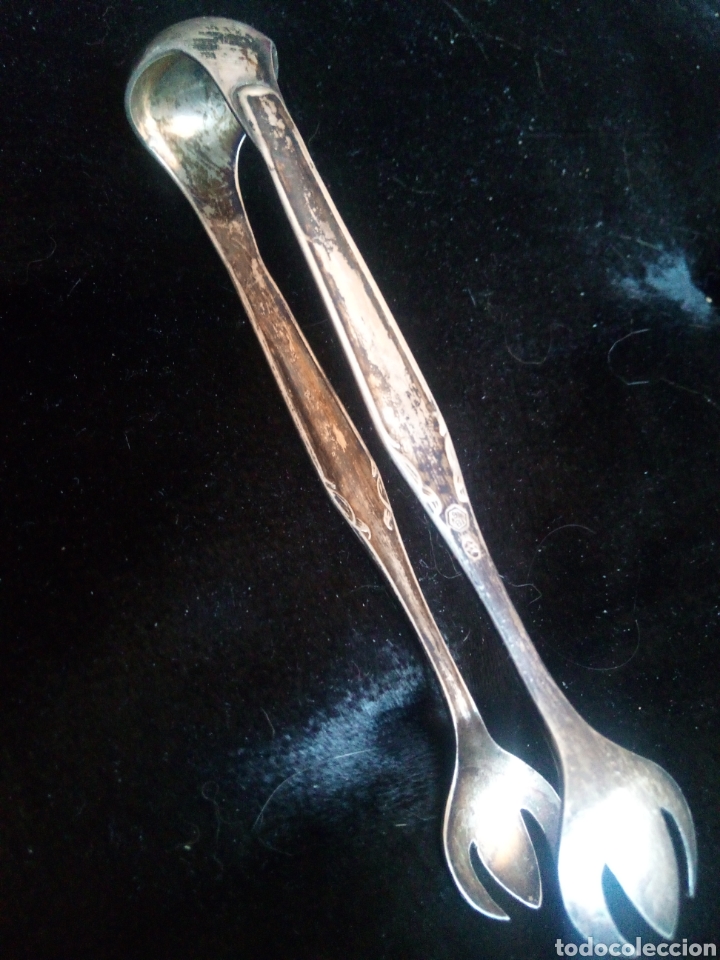Antig&uuml;edades: Antiguas pinzas de az&uacute;car plata - Foto 8
