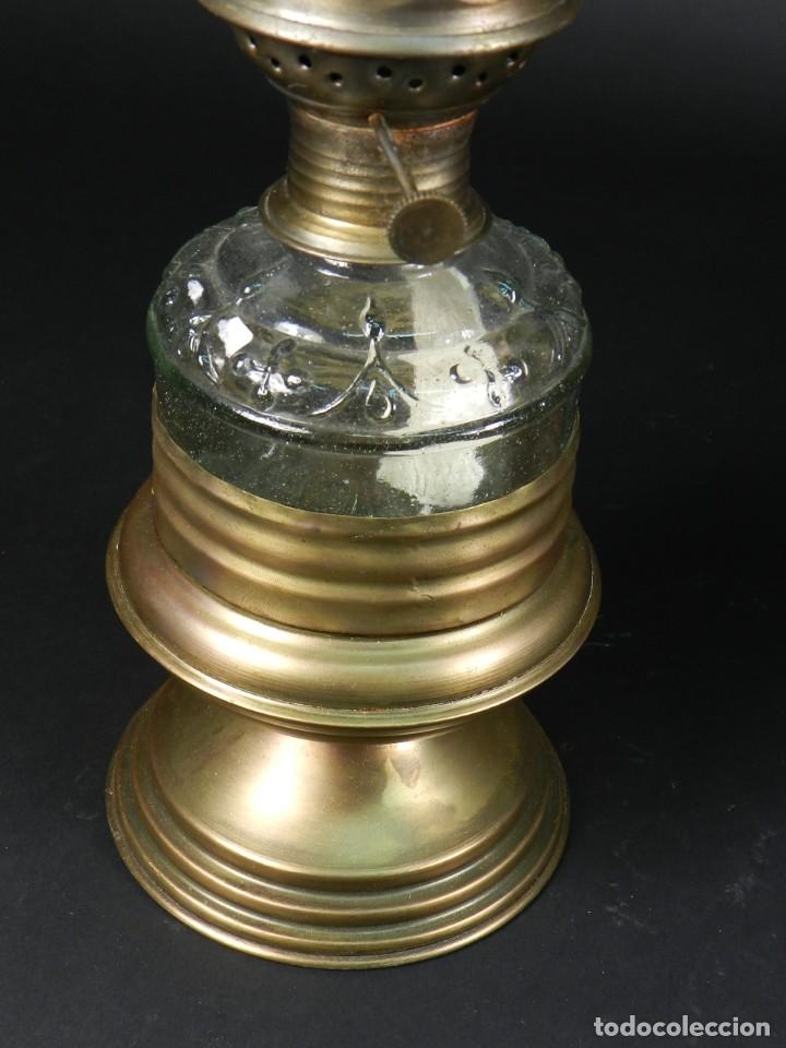 Antig&uuml;edades: QUINQUE DE CRISTAL Y LAT&Oacute;N - Foto 3
