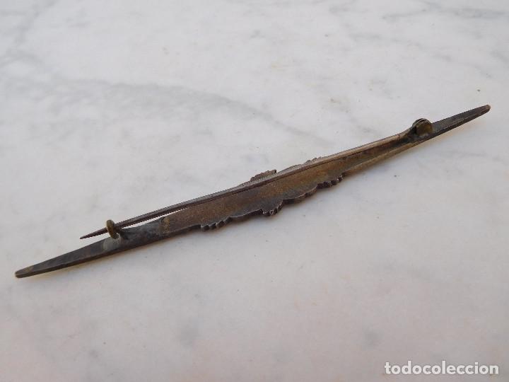 Antig&uuml;edades: Aguja antigua de plata 1900 aprox. - Foto 3