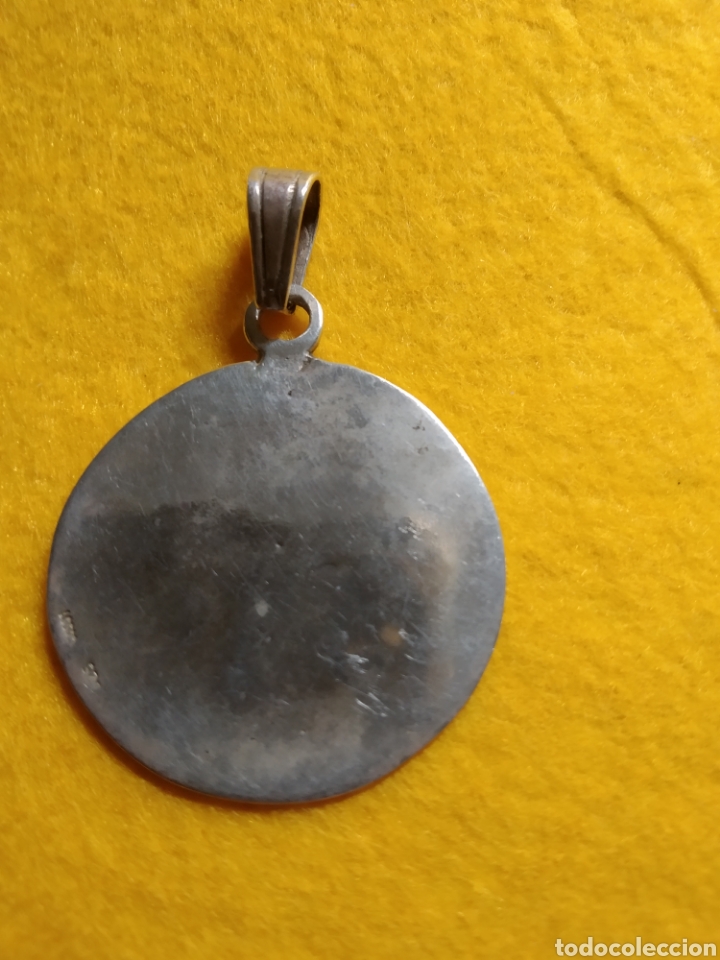 Antig&uuml;edades: MEDALLA DE PLATA CON ANGELITO - Foto 2